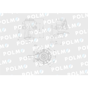 Pompa zasilająca 140100080709. 130100080733 POLMO-91292