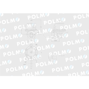 Pompa zasilająca 3637309M91 POLMO-91324