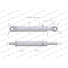 Cylinder hydrauliczny - siłownik dwustronny (7214095071. CJ2F-80/45/200ZN)  cyklop. chwytak Waryński-91463