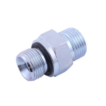 Złącze hydrauliczne proste BB  M18x1.5  x 3/8" BSP z uszczelnieniem XGE12LR-3/8"ED  Waryński