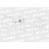 Zawór odwadniający zbiornika powietrza 1/2 BSP 1664505MP ( sprzedawane po 5 ) POLMO-91636