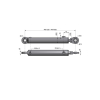 Cylinder hydrauliczny, siłownik wspomagania układu kierowniczego SMT2CJ.50.28.300 C-385 6-cyl. Kraj-9193
