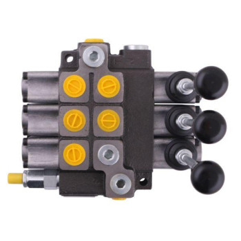 Rozdzielacz hydrauliczny 3-sekcyjny max przepływ 40L (1-sekcja nurnikowa) Waryński-92537