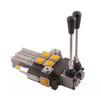 Rozdzielacz hydrauliczny 2-sekcyjny max przepływ 40L (2 sekcje - pływające) Waryński-92594