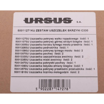 Komplet ( zestaw ) uszczelek skrzyni / mostu C-330 ORYGINAŁ URSUS-92633