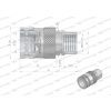 Szybkozłącze hydrauliczne gniazdo z eliminatorem ciśnienia M22x1.5 gwint wew. EURO PUSH-PULL (ISO 7241-A) Waryński-9