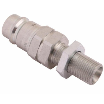 Szybkozłącze hydrauliczne wtyczka long z eliminatorem ciśnienia M18x1.5 gwint zew. EURO (9100818W) (ISO 7241-A) Wary?
