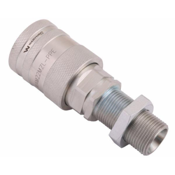 Szybkozłącze hydrauliczne gniazdo long z eliminatorem ciśnienia M22x1.5 gwint zew. EURO PUSH-PULL (9100822GL) (ISO 72