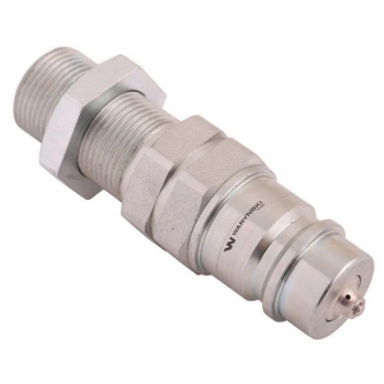 Szybkozłącze hydrauliczne wtyczka long z eliminatorem ciśnienia M22x1.5 gwint zew. EURO (9100822W) (ISO 7241-A) Wary?