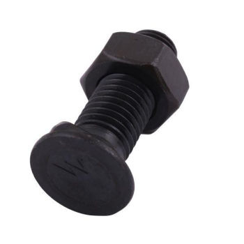 Śruba kpl. płużna dwunoskowa M16x40 mm kl.10.9 Waryński