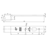 Zaczep spinacza zapinacz Z-05 250kg zastosowanie przyczepka SPP-94108