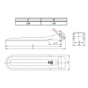 Zawias bez tulejki ZW-01.220A zastosowanie przyczepka SPP-94124