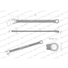 Klucz płasko-oczkowy 7 mm CrV standard ASME B107-2010 Waryński-94218