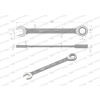 Klucz płasko-oczkowy 22 mm z grzechotką 72 zęby standard ASME B107-2010 Waryński-94604