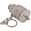 Komplet - zawór wtyczka (Bizon) M18x1.5 skręcane (ZSR6160102) z gwintowaną pokrywą/osłoną aluminiową Waryński-94