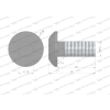 Śruba kpl. płużna grzybkowa podsadzana M12x30 mm kl.10.9 zastosowanie Lemken Smaragd Waryński-95012
