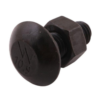 Śruba kpl. płużna grzybkowa podsadzana M12x30 mm kl.10.9 zastosowanie Lemken Smaragd Waryński