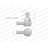 Przegub kierowniczy M24x1.5 G222302120200 WARYŃSKI-95475