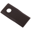 Nóż. nożyk kosiarka lewy 95x45x3.5mm otwór 16.25 zastosowanie CC20500 New Holland WARYŃSKI