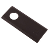 Nóż. nożyk kosiarka 98X40X3mm otwór 19 zastosowanie 58029045 BCS WARYŃSKI