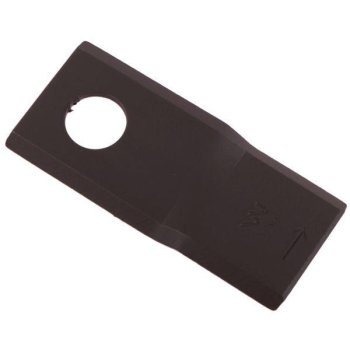 Nóż. nożyk kosiarka lewy 110x48x3mm otwór 21 zastosowanie 1058780 Claas WARYŃSKI
