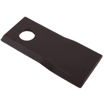 Nóż. nożyk kosiarka prawy 114x48x4mm otwór 19 zastosowanie 13800015 JF-Stoll WARYŃSKI