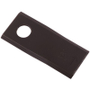 Nóż. nożyk kosiarka lewy 93x40x3mm otwór 16.2 zastosowanie 56151200 Kuhn WARYŃSKI