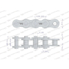 Łańcuch rolkowy wzmocniony 06A-1 ANSI A 35 06C-1 (R1 3/8) 2.5 m Waryński-96029