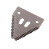 Nóż żniwny 80x76x2.7mm otwór 6.5 zastosowanie 1097806 Schumacher WARYŃSKI
