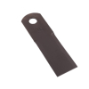 Nóż obrotowy rozdrabniacz słomy sieczkarnia 173x50x4mm otwór 18 zastosowanie 746813 New Holland WARYŃSKI
