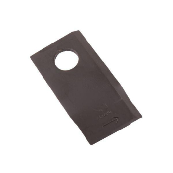 Nóż. nożyk kosiarka lewy 94x50x4mm otwór 19 zastosowanie 58031193 BCS WARYŃSKI