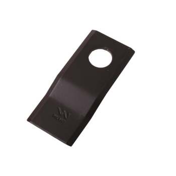 Nóż. nożyk kosiarka gięty 108x46x3mm otwór 21 zastosowanie 108P Galfre WARYŃSKI
