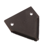 Nóż żniwny 83x76x3mm otwór 5.7 zastosowanie H213799 Schumacher WARYŃSKI