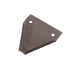 Nóż żniwny 80x76x2mm otwór 5.5 zastosowanie C15 WARYŃSKI