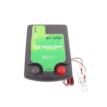 Elektryzator 2J bateryjno-sieciowy (uniwersalny) RF-2000 z zasilaczem ROYAL FARM-96306