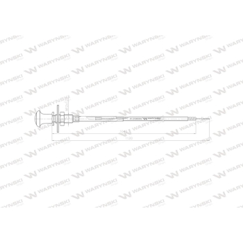 Linka - Rozdzielacz napędu L-1120mm 6490209 ZETOR Waryński-96359