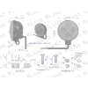 Lampa robocza okrągła mini 12W 4 LED GLANZ-96498