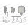 Lampa robocza kwadratowa mini 15W 5 LED GLANZ-96511