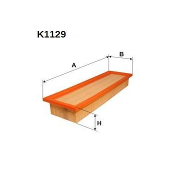 Wkład filtra kabiny WA55-350 K 1129 Filtron (zam WA55-350)