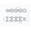 Łańcuch rolkowy wzmocniony 06A-1 ANSI A 35 06C-1 (R1 3/8) 5m Waryński-97007