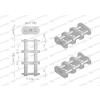 Zamek łańcucha wzmocnionego Z10A-3 ANSI A 50  Waryński-97047
