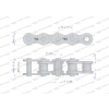 Łańcuch rolkowy 16BX-1 (R1 1) 5 m Waryński-97103