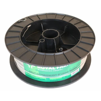 Drut (szpula) do pastucha 1000m ocynkowany fi 1.2 mm ROYAL FARM RM-105010019-97127