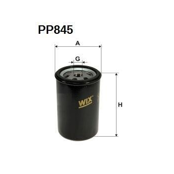 Filtr paliwa PD-4.2 PP 845 Filtron (zam PD-42)