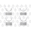 Komplet panewek głównych N-1.00 (IV szlif) 46401023. 90030253 C-360 ORYGINAŁ URSUS-97458