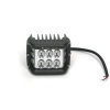 Lampa robocza kwadratowa szerokokątna 48W 12LED GLANZ