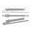 Klucz łańcuchowy do filtrów -140mm Waryński-98076