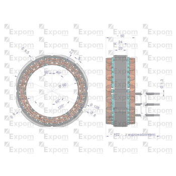 Stojan alternatora 9515672EX C-385 Nowy Typ EXPOM KWIDZYN eu-98132