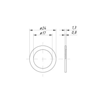 Membrana zaworu 0-104/08 do głowicy AP 0-100/09/G/3 fi 24mm Opryskiwacz-9865