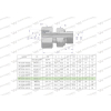 Przyłączka hydrauliczna AB (EVGE) M26x1.5 18L x 1/2" BSP ED Waryński